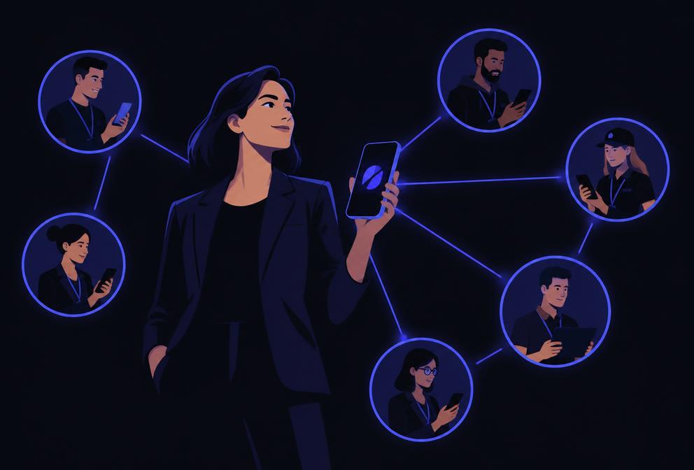 Dueña con su propia app y su red de revendedores
